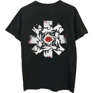 Red Hot Chili Peppers Asterisk Logo Blood Sugar Sex Magik Music T-Shirt